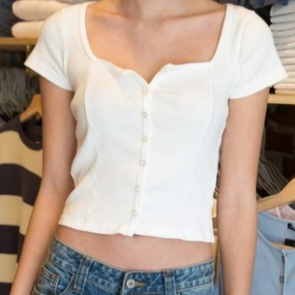 Brandy Melville Zelly Tee one size - Picture 1 of 7